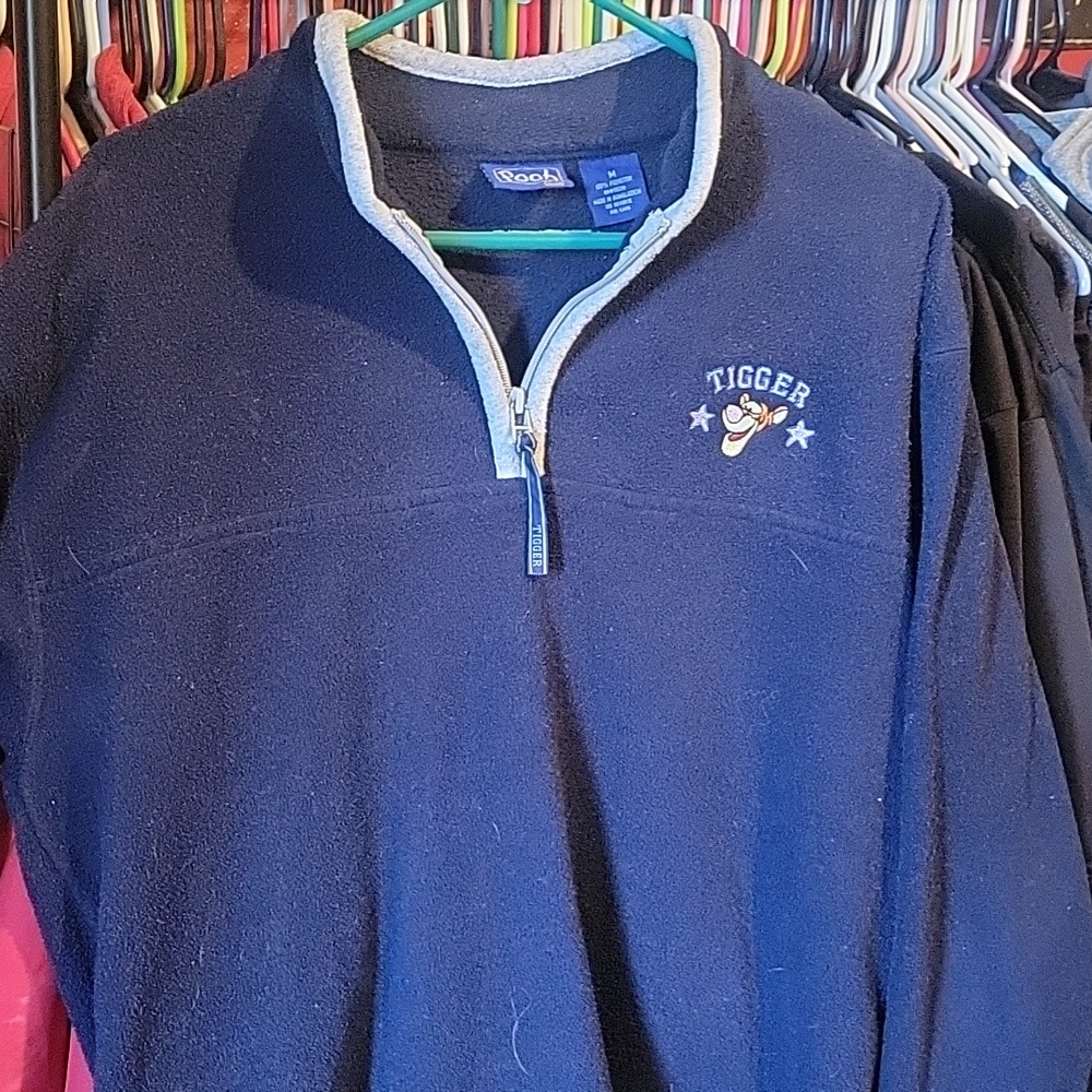 Tigger 1/4 zip sweater